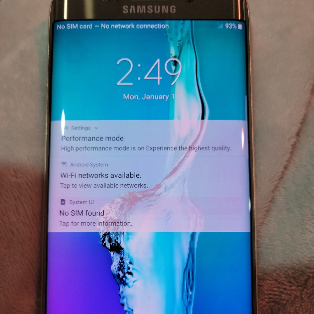 Samsung Galaxy S6 edge+ gold platinum 32gb